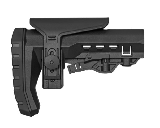AR15 Schaft mit höhenverstellbarer Backe (DP11) schwarz bei Waffen Lechner