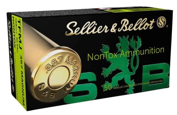 Sellier & Bellot .357 Magnum 158grs TMFK NONTOX, 50 Stk. bei Waffen Lechner
