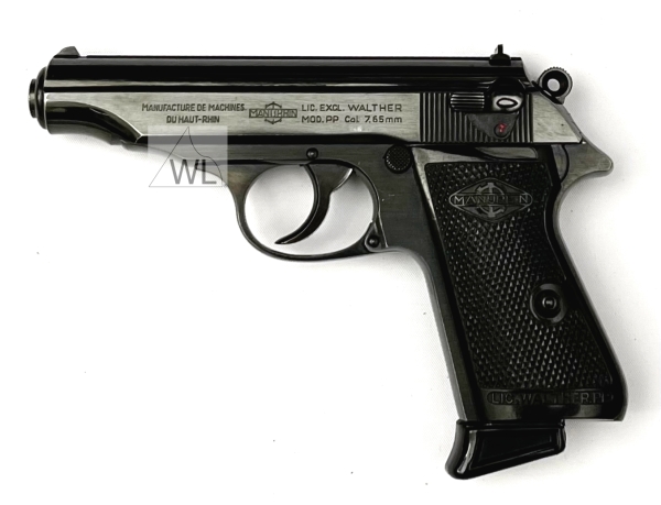 Walther PP Fertigung Manurhin, Kal. 7,65mm Browning gebraucht bei Waffen Lechner