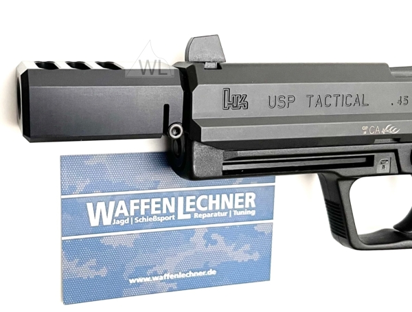 WL-USP-Kompensator für HK USP Tactical und HK45 Tactical .45 Auto, exklusiv bei Waffen Lechner