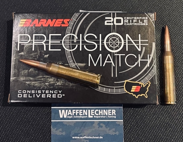 Barnes Precision Match .338 Lapua Magnum 300grs OTM, 20 Stk. bei Waffen Lechner
